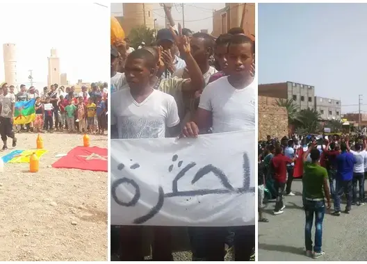 “التهميش” و”شبح العطش” يخرجان ساكنة “تغبالت” بزاكورة للاحتجاج
