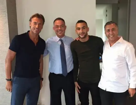 لقجع ينجح في الصلح بين رونار وزياش والأخير يعود إلى المنتخب