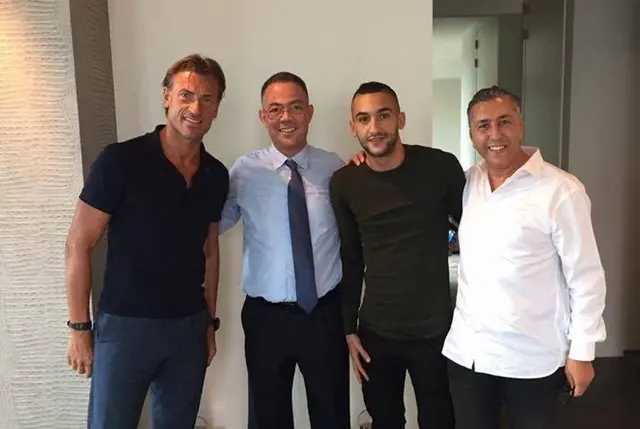 لقجع ينجح في الصلح بين رونار وزياش والأخير يعود إلى المنتخب