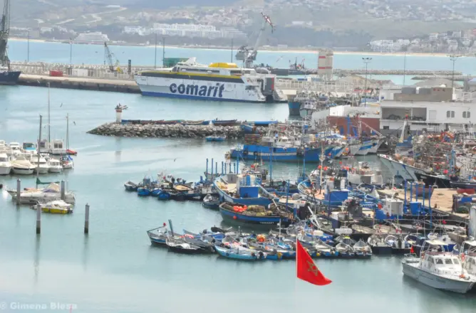 استئناف حركة الملاحة البحرية بين ميناء طنجة وطريفة اليوم