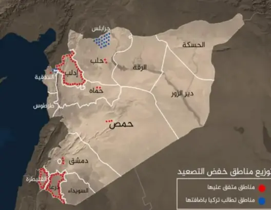 أمريكا وروسيا والأردن يتفقون على وقف إطلاق النار جنوب سوريا