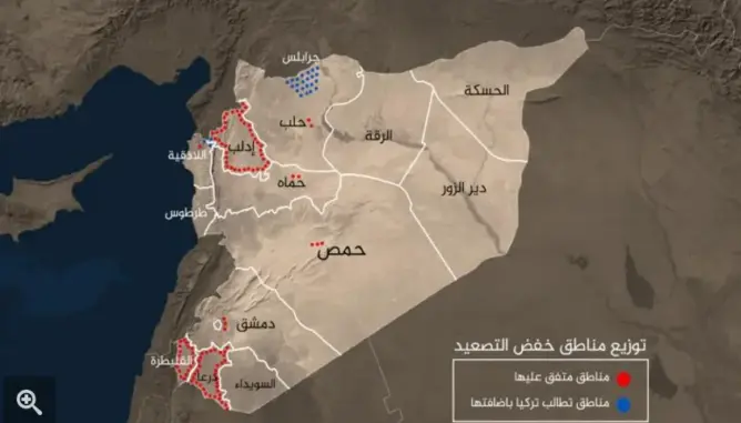 أمريكا وروسيا والأردن يتفقون على وقف إطلاق النار جنوب سوريا
