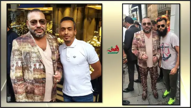 الملك يظهر بـ”لوك” جديد بفرنسا ويلتقط صورا مع مغاربة بباريس (صور)