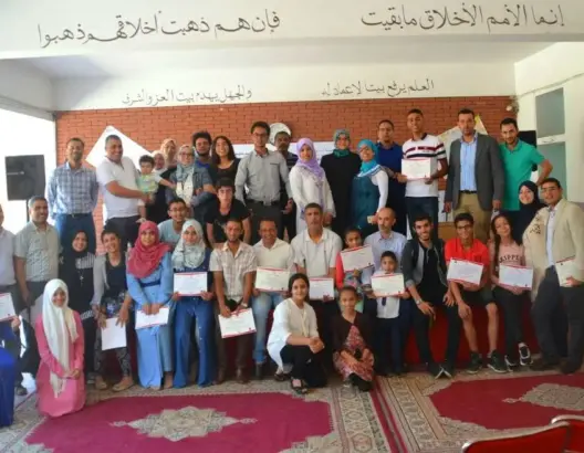 في بادرة غير مسبوقة بسلا.. تلاميذ يستفيدون من مخيم خاص باللغة الإنجليزية (صور)