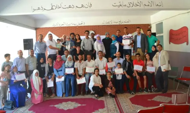 في بادرة غير مسبوقة بسلا.. تلاميذ يستفيدون من مخيم خاص باللغة الإنجليزية (صور)