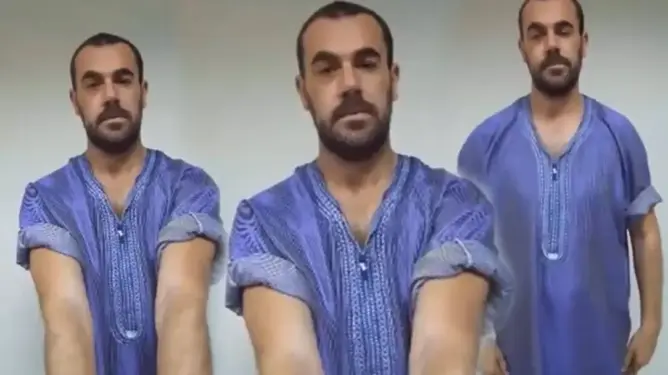 فضيحة تهز سجن عكاشة .. تسريب فيديو للزافزافي شبه عار