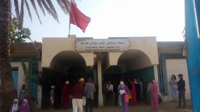 ملحقة مستشفى مولاي عبد الله بسلا .. فضاء صحي كارثي وخدمات ضعيفة