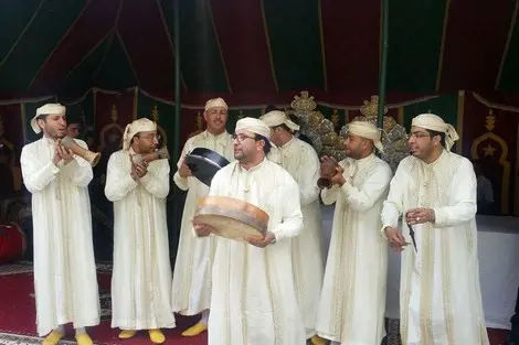 افتتاح فعاليات الدورة 17 للمهرجان الوطني لفن اعبيدات الرما بخريبكة