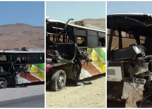 مصرع 5 أشخاص وإصابة 21 آخرين بجروح في حادثة سير خطيرة بالرشيدية