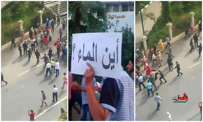 الأمن يتدخل بقوة ضد محتجين على استنزاف المياه بدواوير وزان (فيديو)