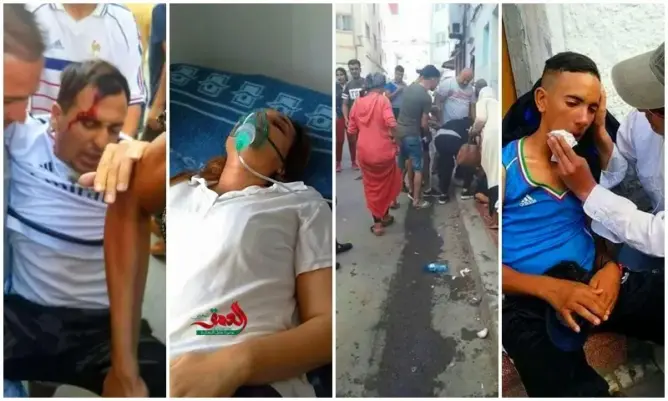 الداخلية تعترف بإصابة متظاهري الحسيمة بالغازات وتكشف خسائر الأمن