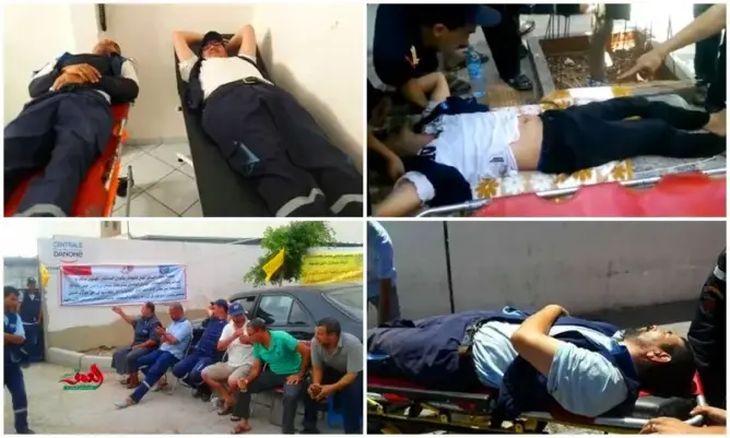 إصابات في تدخل الأمن لفض اعتصام عمال “سنطرال” بطنجة (فيديو)