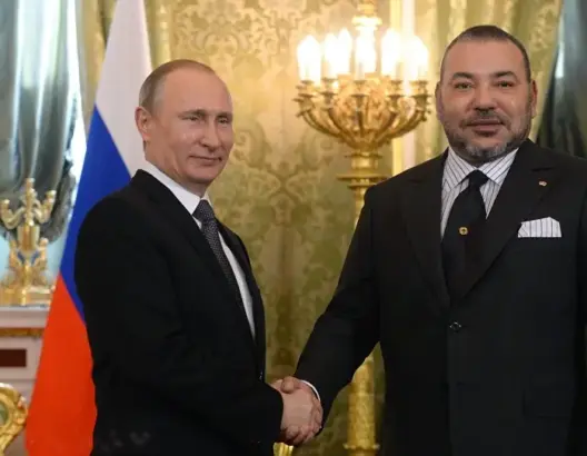 برقية تهنئة إلى الملك من الرئيس الروسي بمناسبة عيد العرش