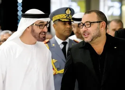 بعد وفاة خاله.. محمد السادس يبعث ببرقية تعزية لبن زايد