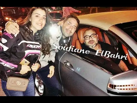 أول ظهور هذا الصيف للملك مع مواطنين بالمضيق (شاهد)