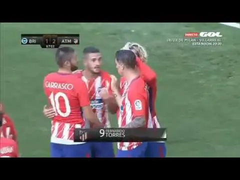 ملخص اهداف مباراة أتلتيكو مدريد وبرايتون 3-2