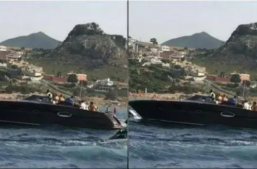 الملك يتجول بيخته بواد المرسى بالقصر الصغير (صورة)