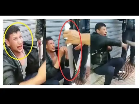 حارس أمن يمسك لص بالدارالبيضاء وهذا ما فعله به !