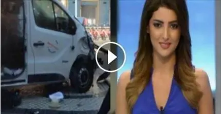خطير.. شاهد كيف نجت المغربية مريم سعيد من حادث برشلونة