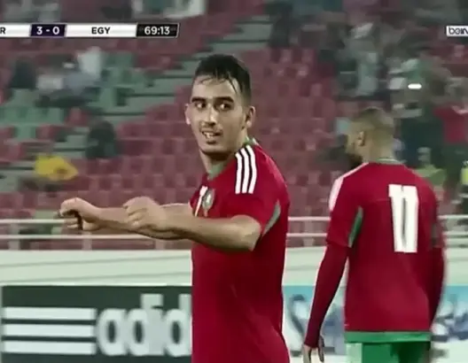 شاهد الهدف الثالث للمنتخب الوطني في مرمى مصر (بولهرود)