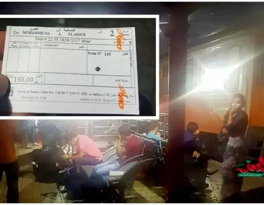 مسافرون يفقدون أعصابهم بعد تأخر قطار متوجه إلى وجدة لـ3 ساعات