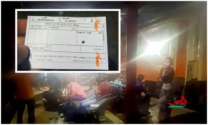 مسافرون يفقدون أعصابهم بعد تأخر قطار متوجه إلى وجدة لـ3 ساعات