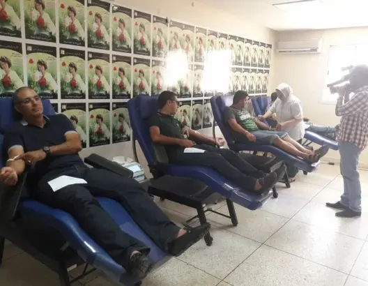 الزاكي يدشن حملة التبرع بالدم وفريقه يمنح تذاكر مجانية للمتبرعين