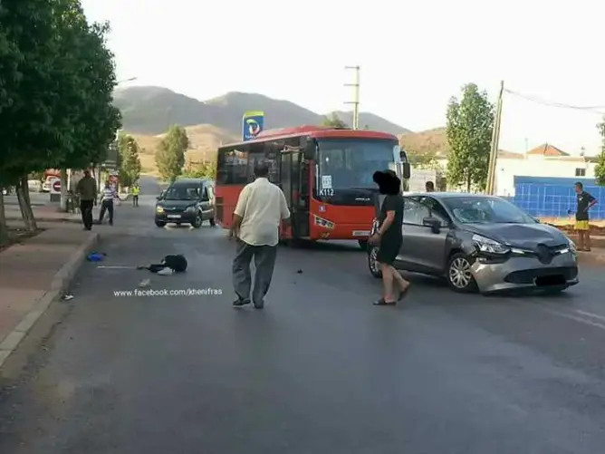 مقتل خمسيني في حادثة سير مروعة بمدخل خنيفرة (صورة)