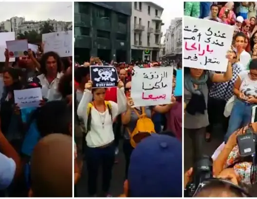 اغتصاب “فتاة الحافلة” يخرج ناشطات للشارع في وقفة بالبيضاء