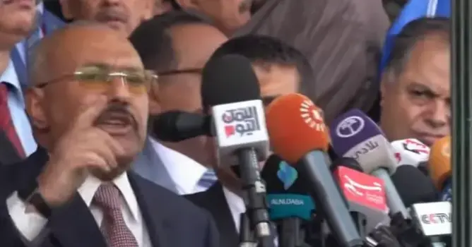 عبد الله صالح يحشد الآلاف وسط شقاق علني مع الحوثيين