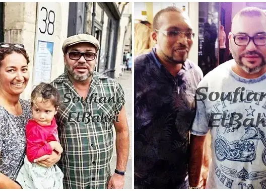 بالصور.. الملك يلتقي بمغاربة باريس