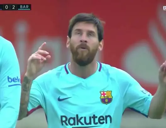 ملخص واهداف مباراه برشلونة والافيس 2-0 .. ميسي يتألق
