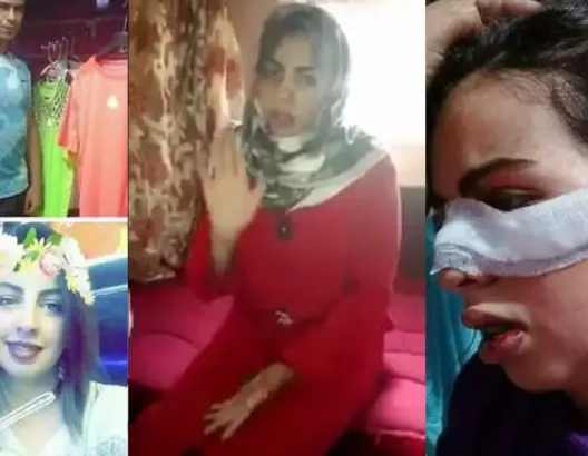 أول فيديو الفتاة اللي تم الإعتداء عليها من طرف صديقها القديم
