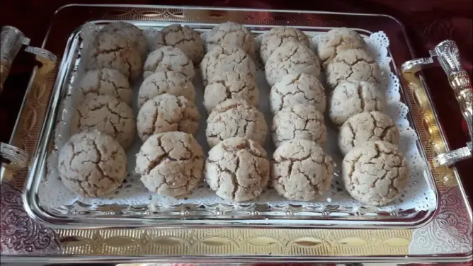 غريبة البهلة رائعة هشيشة وناجحة 100\100 بدون دلك أو مجهود “حلويات عيد الاضحى”