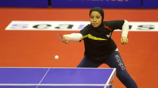 ميداليتان نصيب المغرب في نهائيات كأس العرب لكرة الطاولة بمسقط
