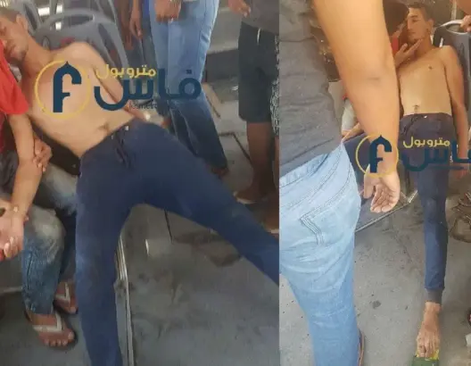 خطير وبالفيديو: مراقب بالسيتي باص يتهجم على شاب بمدينة فاس