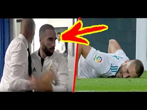 شاهد ماذا فعل زيدان عندما ضيع بنزيما أسهل فرصة في مباراة فالنسيا وريال مدريد