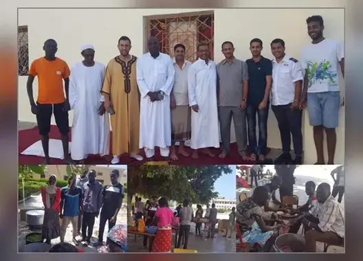 الـ AMCI تحتفي بالطلبة الأفارقة بالمغرب وتوفر لهم أضحية العيد