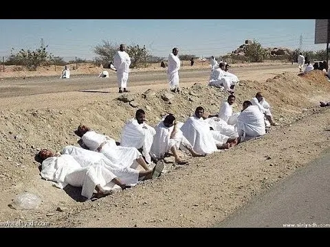 شاهد لحظة اعادة السعودية 120 الف حاج