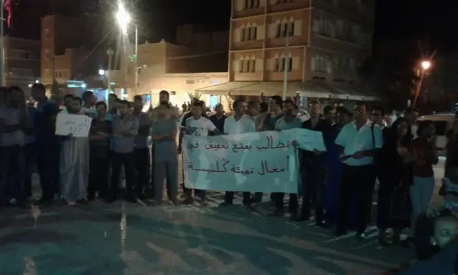 غليان بواحة كلميمة بسبب مشاريع استثمارية تستهدف الأمن المائي للساكنة