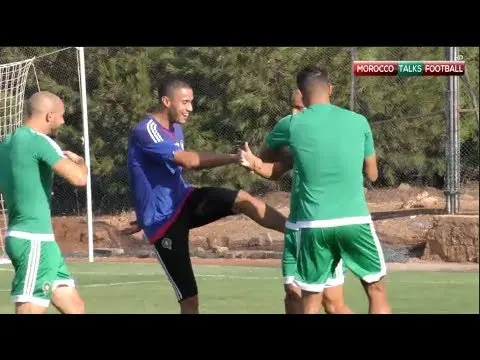 آخر استعدادات الأسود قبل الذهاب لباماكو في أجواء رائعة بعد الفوز بسداسية