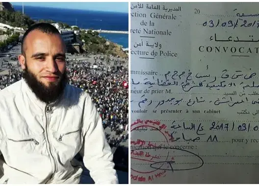 رغم تمتيعه بالسراح المؤقت.. الشرطة تستدعي الناشط اعمراشا