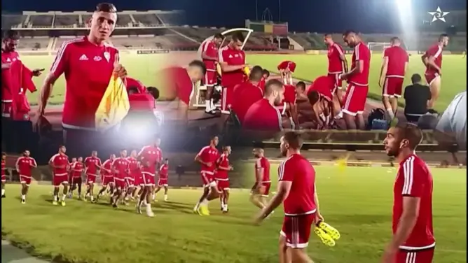 فيديو: اخر استعدادات المنتخب الوطني للمواجهة الحاسمة أمام مالي بباماكو