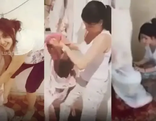شاهد فتيات تفوقن على الرجال في سلخ “الحولي”