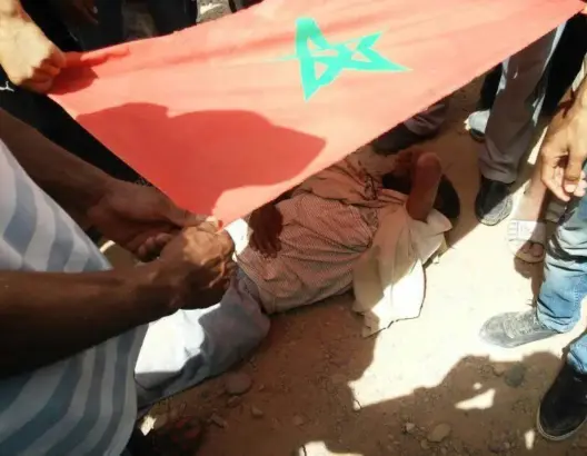 سقوط جرحى في تدخل أمني عنيف ضد مُطالبين بالماء في تاكونيت (صور)