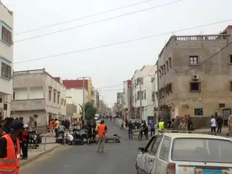 مدرعات وعتاد حربي أمريكي في شوارع مدينة أكادير