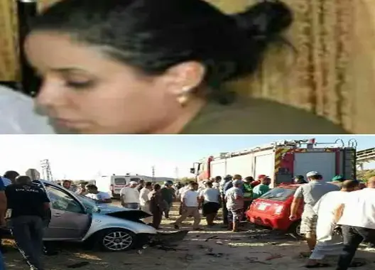 مصرع قائدة وإصابة شخصين في حادث سير خطير بخريبكة (صور)
