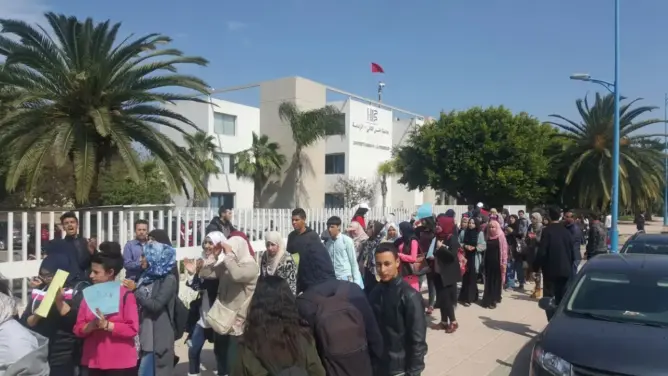 غضب طلابي من عملية انتقاء أولي لمترشحين لماستر بكلية المحمدية