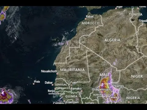 إعصار ايرما يهدد المغرب تونس موريطانيا و الجزائر (فيديو)