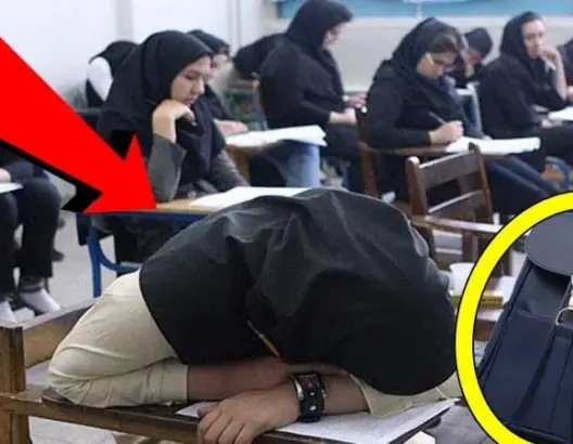 فيديو: ظنوا أن هذه الطالبة تغش… و لكن ما وجدوه بحوزتها جعلهم ينفجرون بالبكاء!!